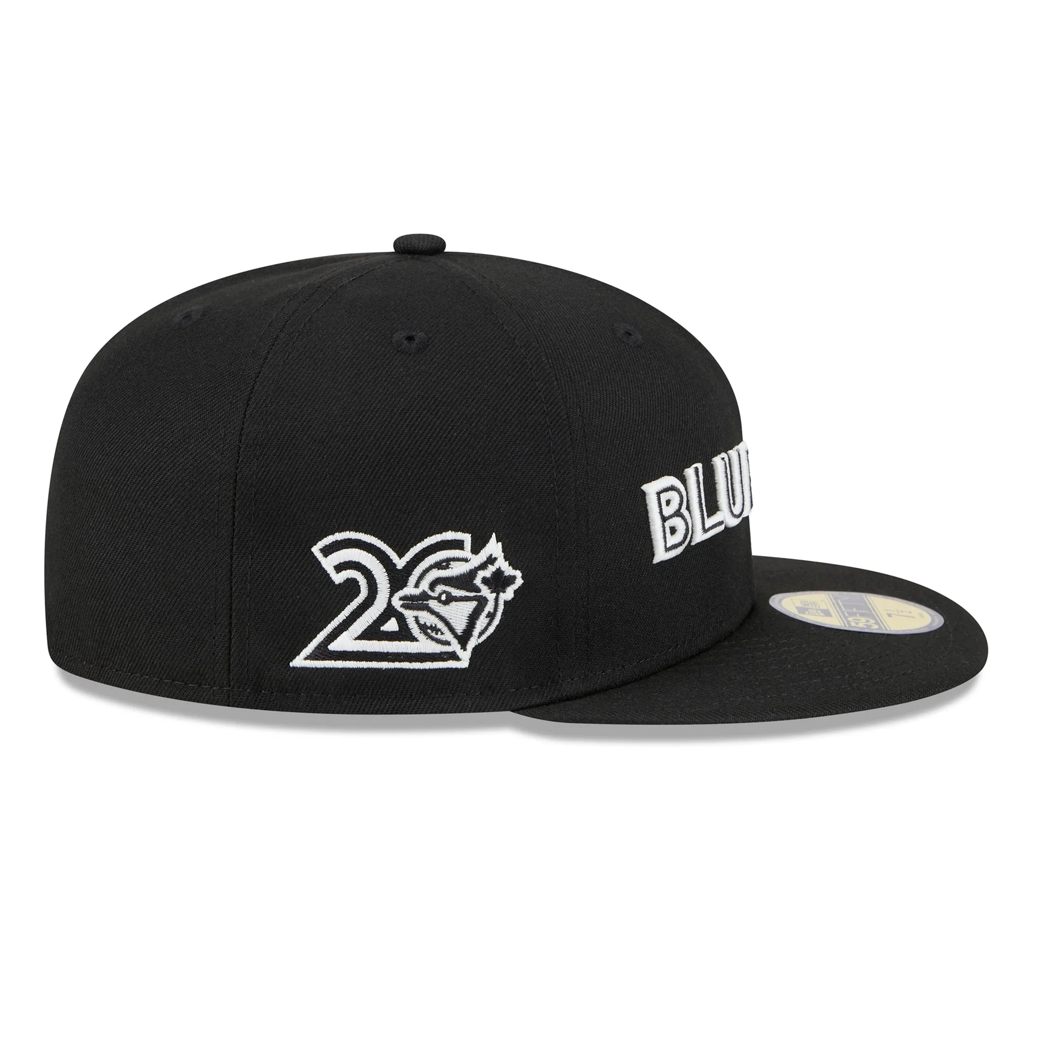 Toronto Blue Jays MLB Black Glow 59FIFTY
