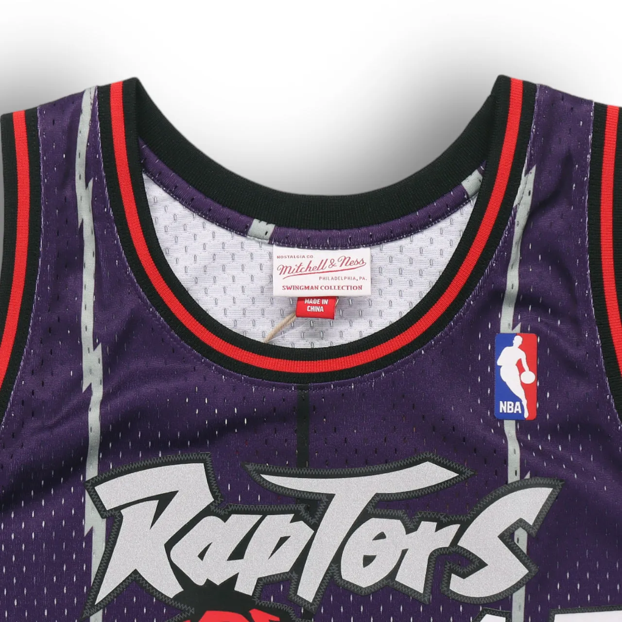 Vince Carter 1998-1999 Toronto Raptors Away Mitchell & Ness Swingman Jersey - Purple
